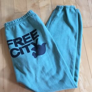 Free city sweats! Freecity sweatpants